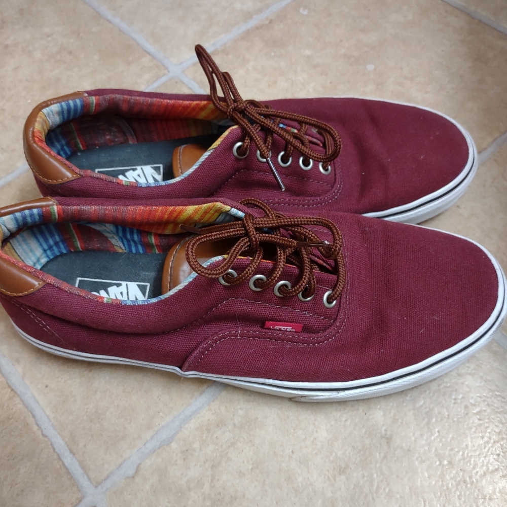 Maroon Vans